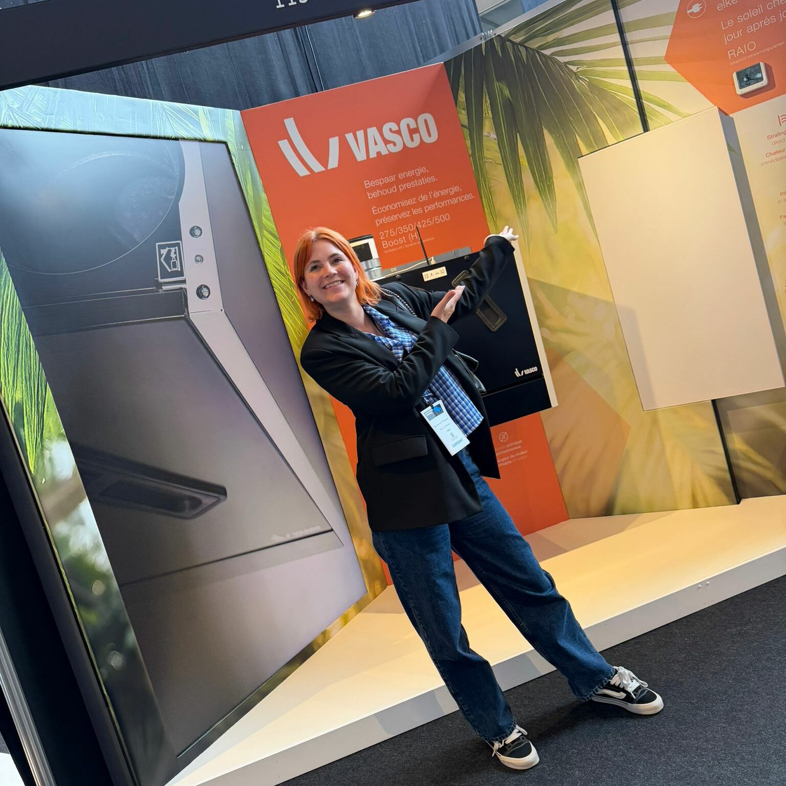 Business Stylist Anneleen bij de klant Vasco